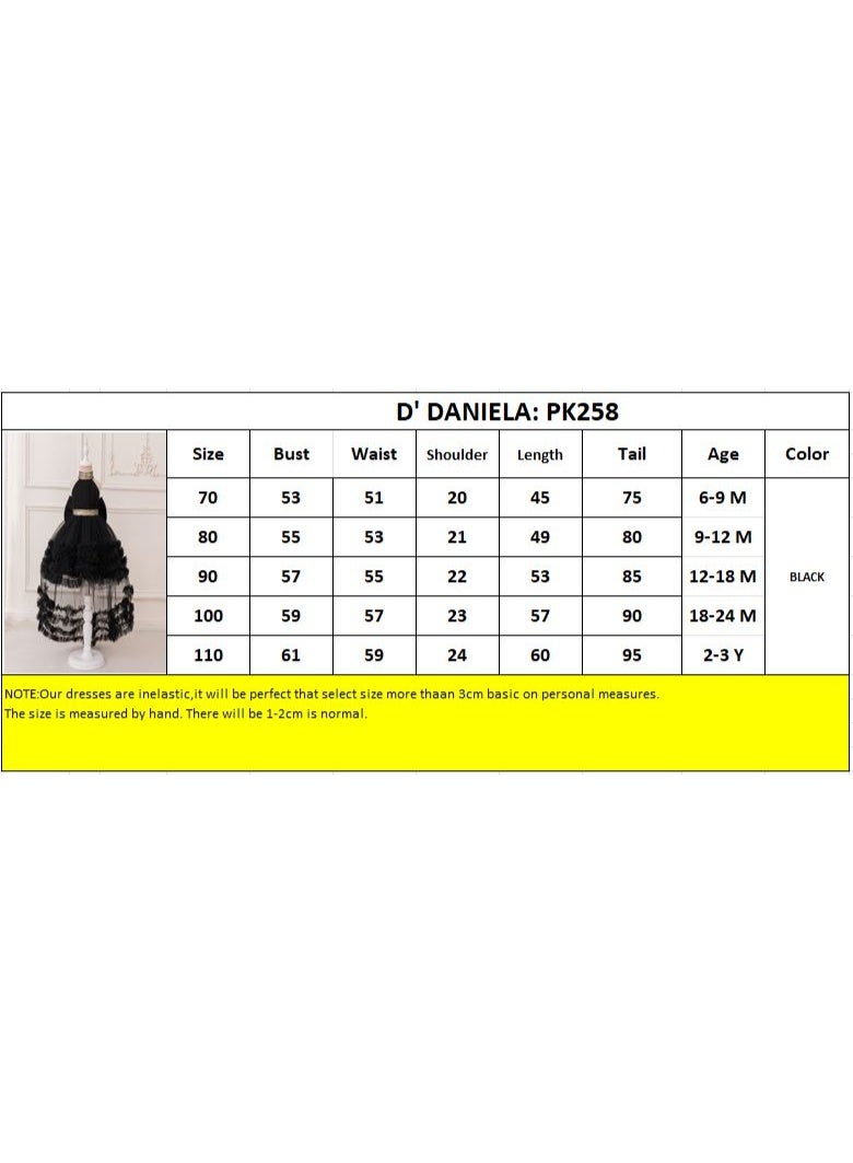 دىدانيالا فستان حفلات تول مكشكش - Image 4