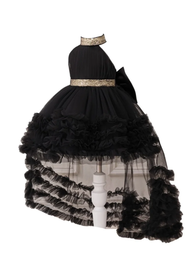 دىدانيالا D' Daniela - Little Black Swan Dress - Black