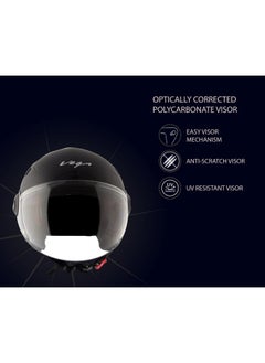 Vega Vega Blaze Dx Dull Black Helmet-M  - Image 5