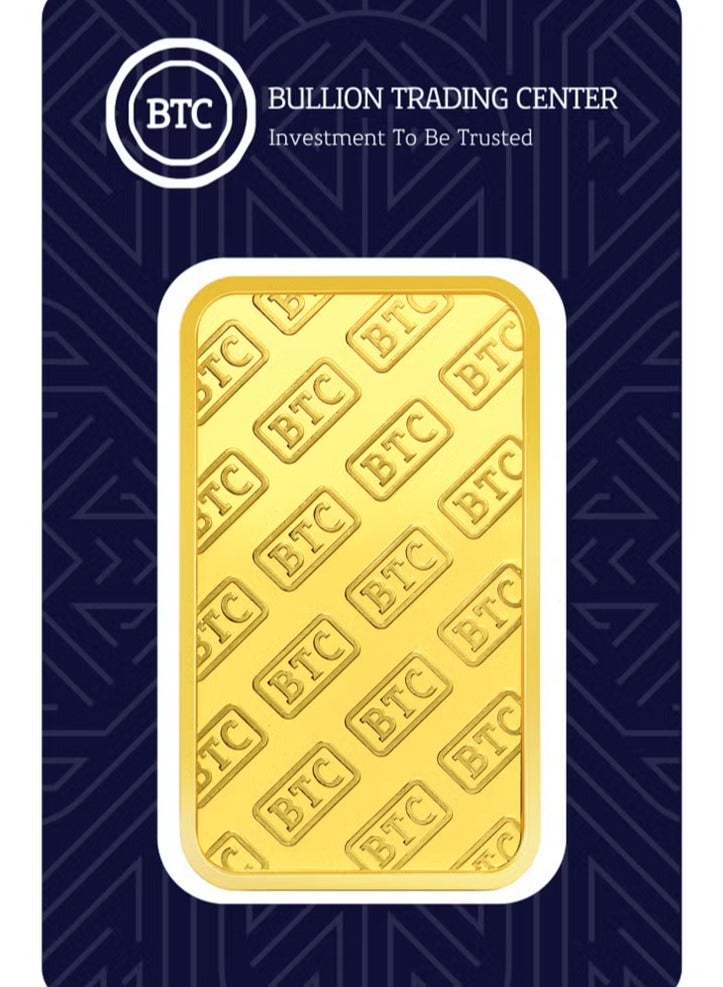 بي تي سي 2.5 جم سبيكة ذهب عيار 24 - بي تي سي - Image 1