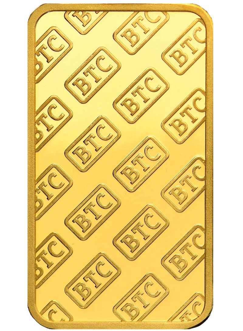 بي تي سي 2.5 جم سبيكة ذهب عيار 24 - بي تي سي - Image 2