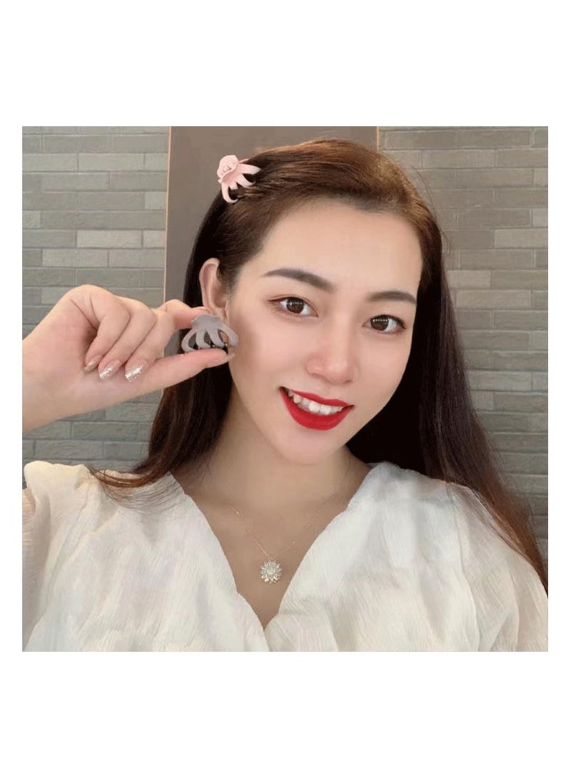 30 Pcs Small Claw Clips for Thin Medium Thick Hair 6 Shapes of Macaroon Colors Women and Girls - Image 3