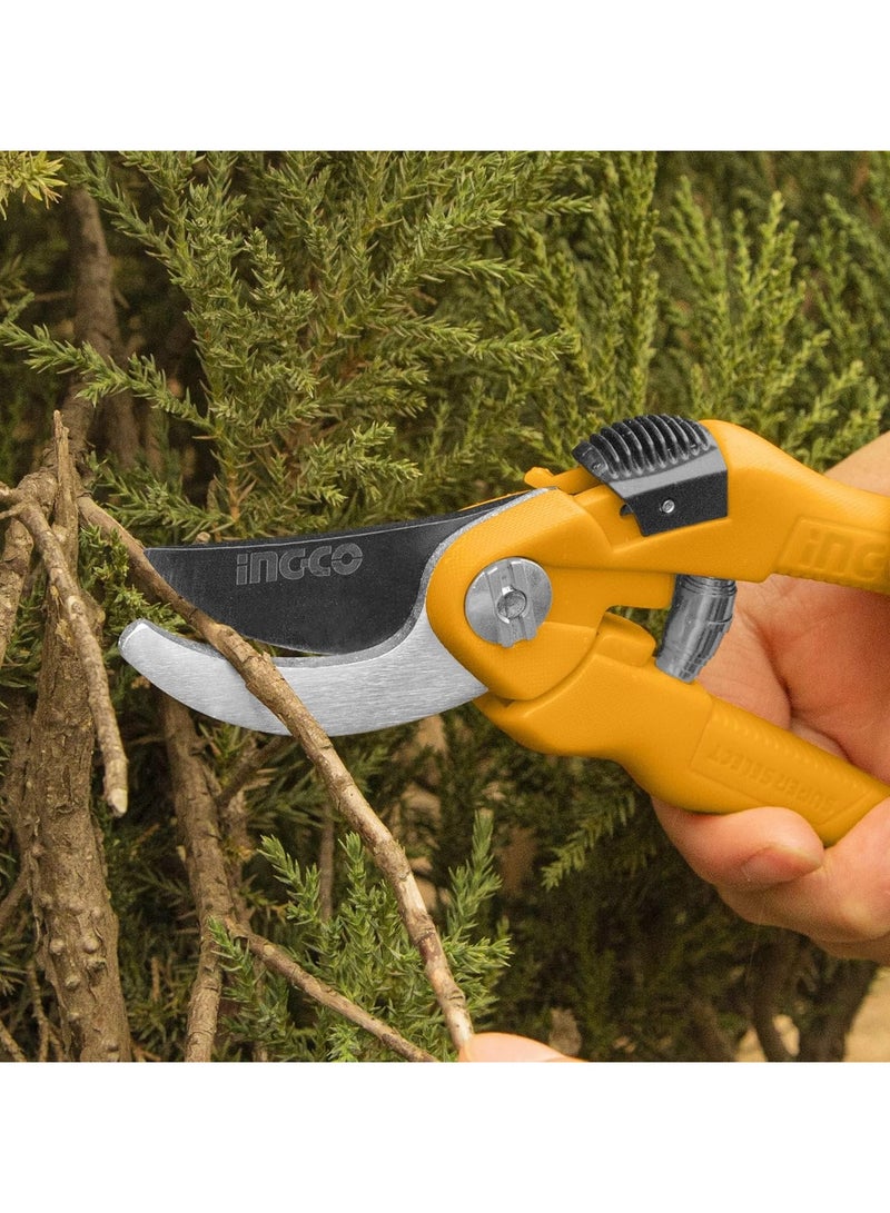 INGCO 8-inch Pruning Shears, Garden Shears Tool Garden Clippers scissors Heavy Duty HPS0201 - Image 2