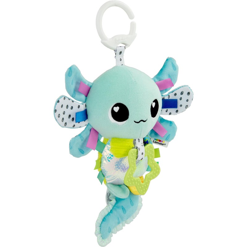 Lamaze Clip On Car Seat and Stroller Toy Alise The Axolotl Crinkle Car Seat Toys and Stroller Toys Sensory Toys for Babies Baby Gifts and Toddler Stocking Stuffers Ages 0 Months and Up - Image 2