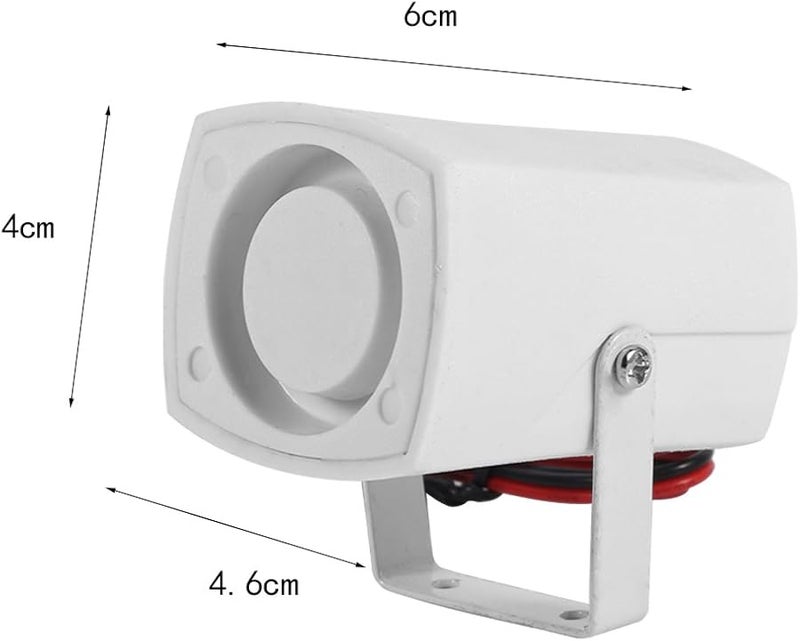 FILFEEL 110dB Wired Alarm Siren Horn 12V DC Loud Security System for Vehicle Home Outdoor - Image 5