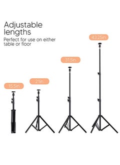 DUSALA 10 inch Selfie Ring Light With Phone Holder Tripod Stand for iPhone Android Great for Live Stream Makeup Beauty Tiktok YouTube Video Recording Studio Photography Lighting  - Image 5