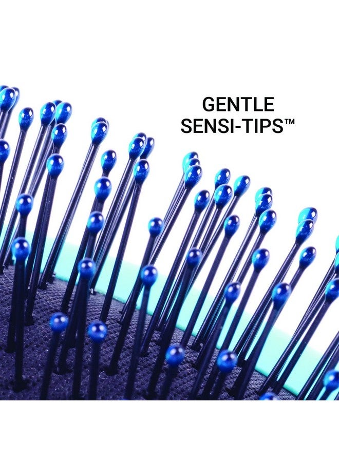 كريكيت فرشاة سبلاش لفك تشابك الشعر للشعر الرطب والجاف، فرشاة استحمام لفك تشابك الشعر لجميع أنواع الشعر، مينتي فريش - Image 4