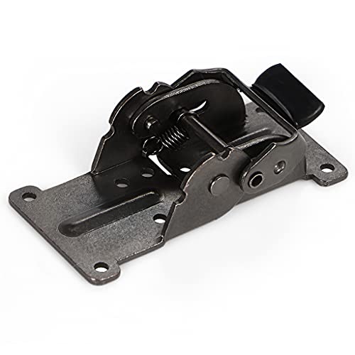 Skelang 4 Pcs Folding Brakcet 0°-90°-180°, Table Foldable Hinge, Self Lock Extension Support for Table, Workbench, Sleeping Platform - Image 2