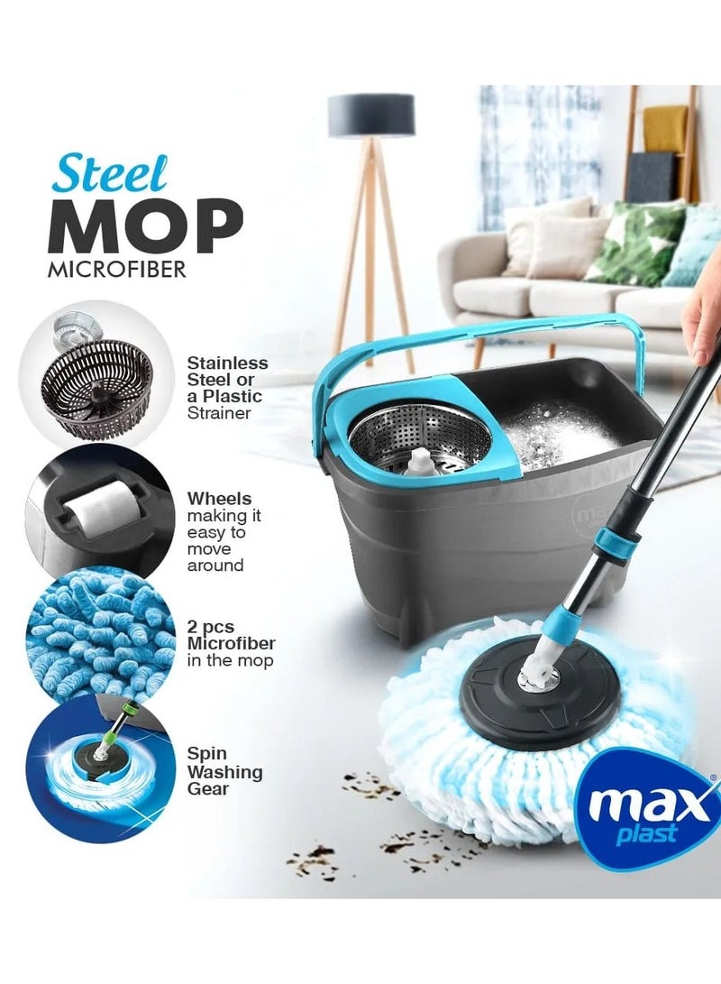 Max Steel Mop - Dark Gray - Image 2
