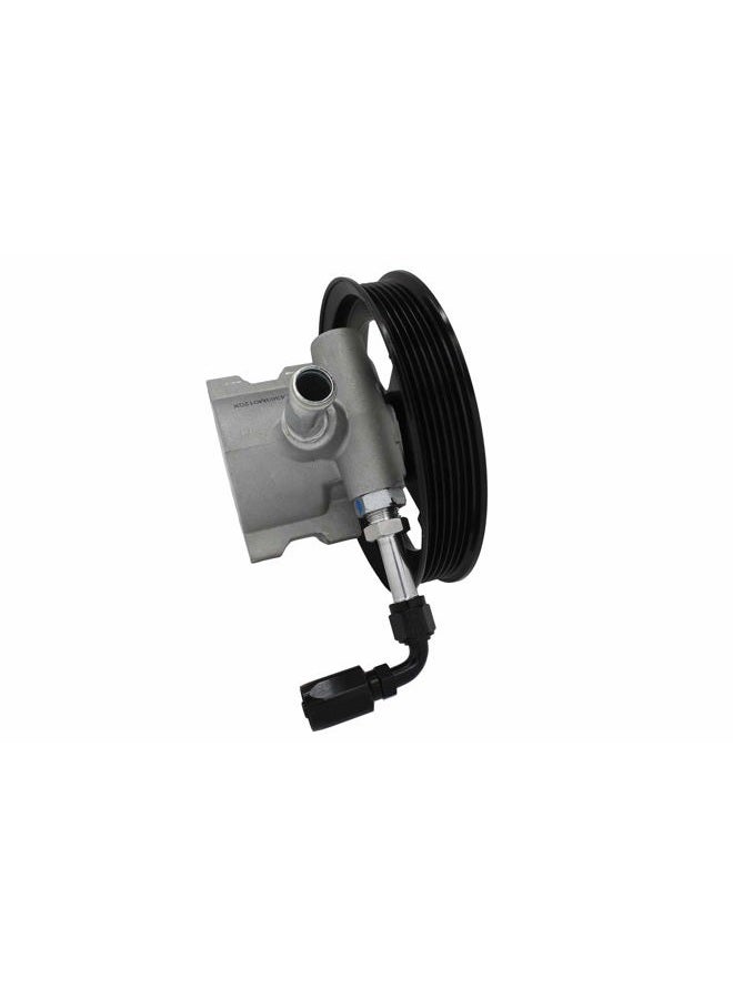 ICT Billet 6an Male Flare to M16-1.5 O-ring Extended Length Pulley Clearance Power Steering Adapter Fitting Made in the USA Bare Aluminum F06ANPSM16XL - Image 1
