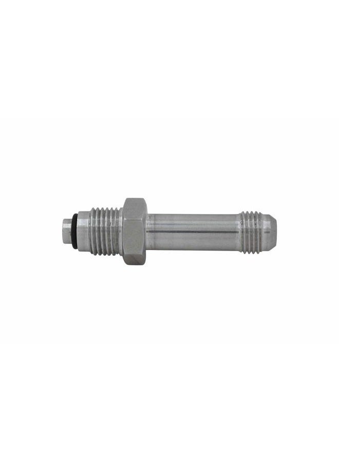 ICT Billet 6an Male Flare to M16-1.5 O-ring Extended Length Pulley Clearance Power Steering Adapter Fitting Made in the USA Bare Aluminum F06ANPSM16XL - Image 3