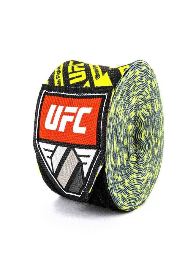 UFC Pattered Hand Wrap, Black/Yellow Boxing and MMA - Image 3
