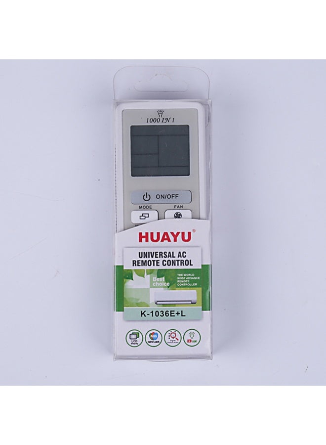 Huayu Universal Air Conditioner A/C Remote Control for Haier, Hitachi, Panasonic, LG, Sharp, Gree, Midea, Bosch, Toshiba, Sanyo Air Conditioner Remote Control - Image 2