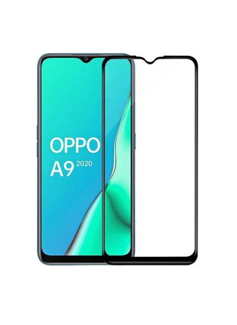 Super Tempered Glass Screen Protector 5D Designed For Oppo A9 (2020) Full Glue Edge to Edge Full Screen Coverage And Bubble Free - Image 1