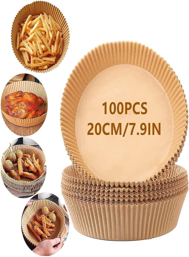 7.9 Inch Air Fryer Barrier Paper (100 Pieces) - Your Perfect Home for Your Needs - Housestar 