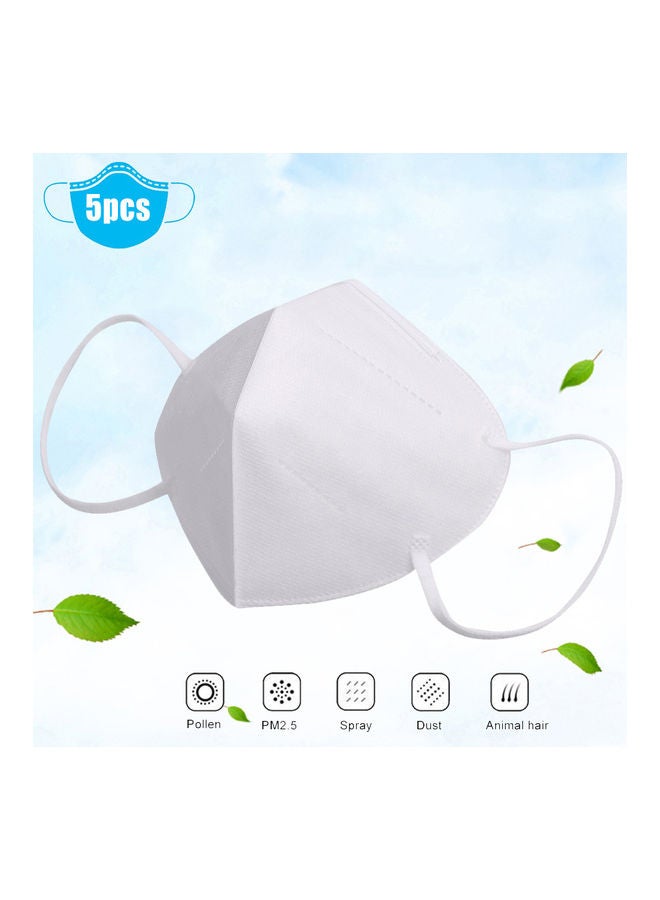 نيبمينينت كمامة وجه KN95 للاستخدام مرة واحدة من 5 قطع - Image 1