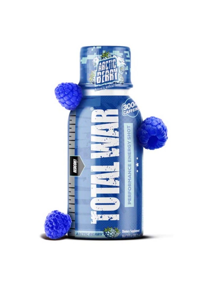 REDCON1 Total War Shot Pre workout - Blue Raspberry - (12 Shot) - Image 4