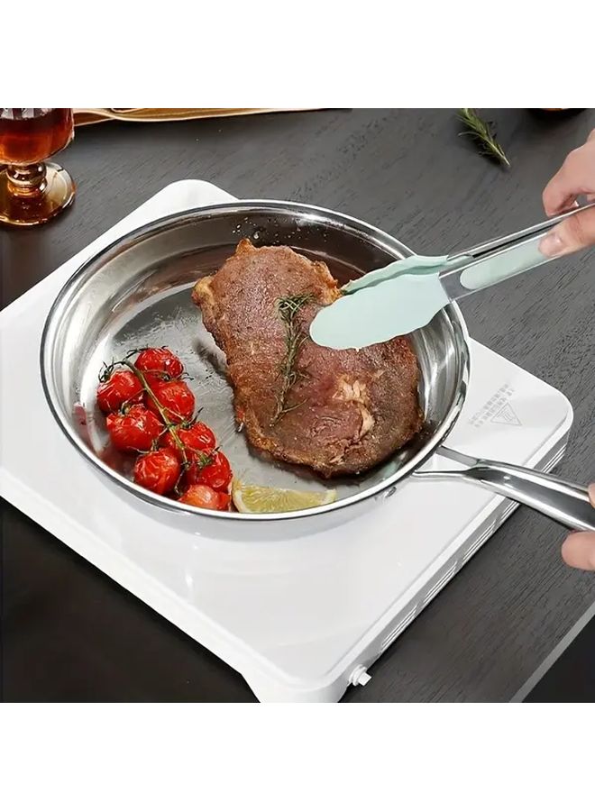 10.24 11.02 Inch Stainless Steel Frying Pan Set Non Stick Dishwasher Safe Cookware - Image 5
