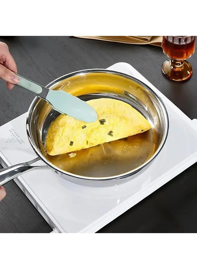 10.24 11.02 Inch Stainless Steel Frying Pan Set Non Stick Dishwasher Safe Cookware - Image 3
