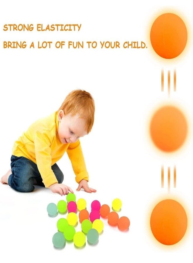 WAAOME® ( 10 PCS Jumping Crazy Bouncy Ball Stress Reliever Bouncing Balls for Kids Boys Girls Birthday Return Gifts (AB55) - Image 3