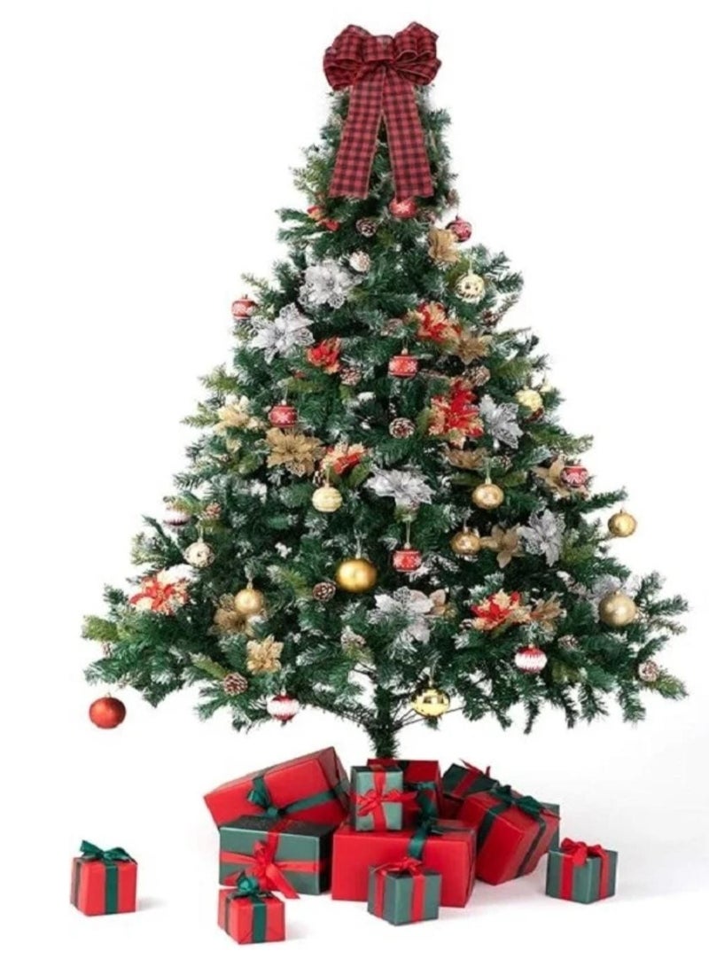 Merry Christmas Complete Parts Christmas Tree 1.8m 166pcs Strap Set with Stand - Image 1