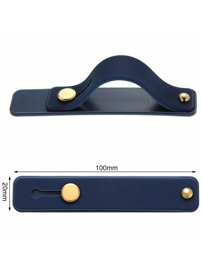 Weewooday 6 Pieces Phone Grip Holder Cell Phone Grip Strap Telescopic Finger Strap Stand Universal Finger Kickstand for Most Smartphones(Charming Colors) - Image 3