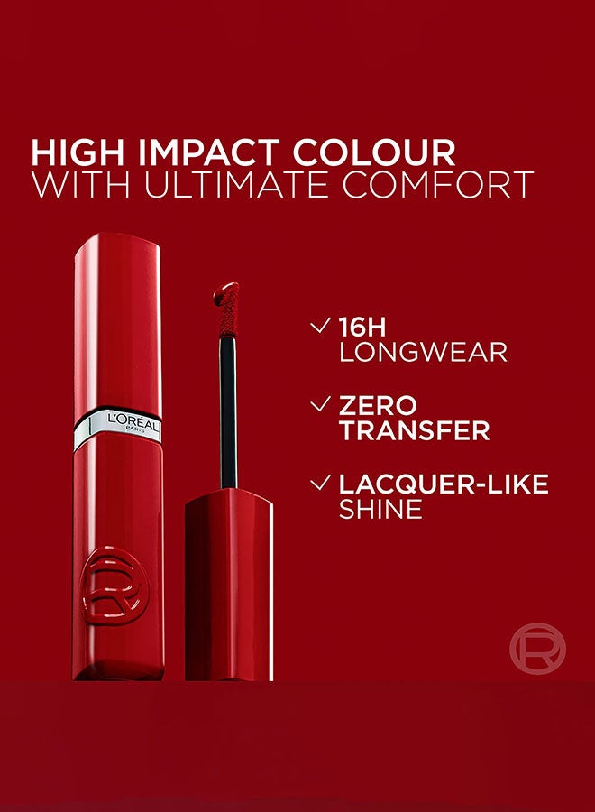 loreal paris L'Oréal Paris Infaillable Laque Resistance Liquid Lipstick 250 Pink Oulala - Image 3