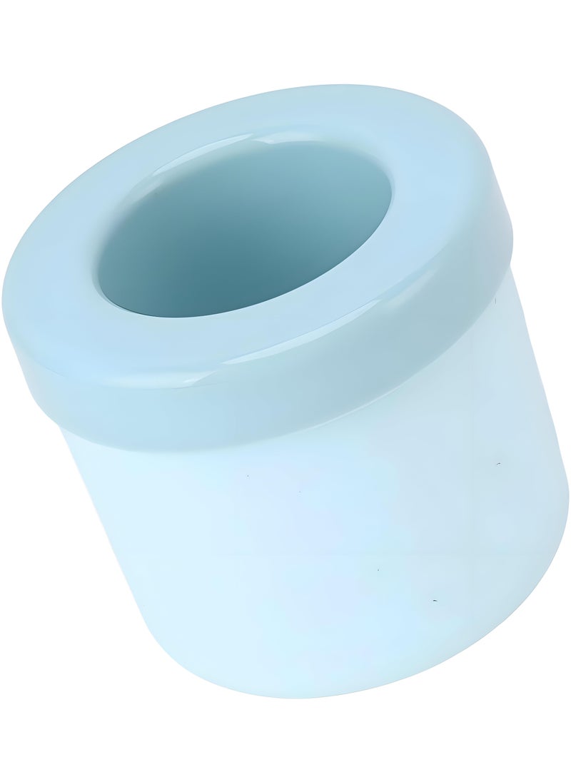 Generic - Silicone Ice Cube Maker Mold, Reusable Small Cylinder Ice Trays, Food Grade Silicone And Abs Material, Ice Cube Bucket, 12 Cubes - Image 1