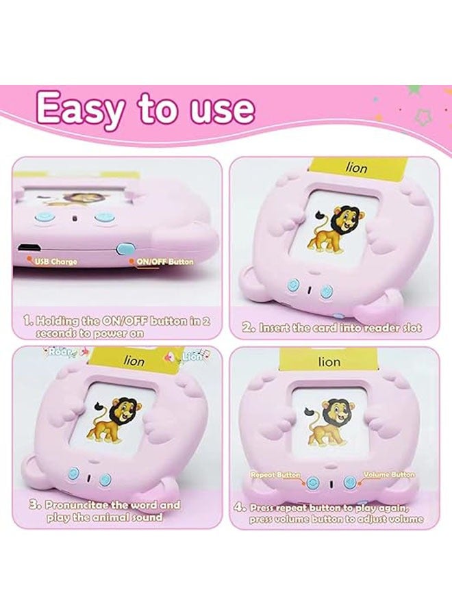 بطاقات الحديث، ألعاب الأطفال للبنات والأولاد من سن 3-12، ألعاب حسية للتوحد، ألعاب علاج النطق، ألعاب التعلم مونتيسوري لأطفال الثالثة من العمر، بطاقات حديثة تحتوي على 510 كلمة شائعة. - Image 2