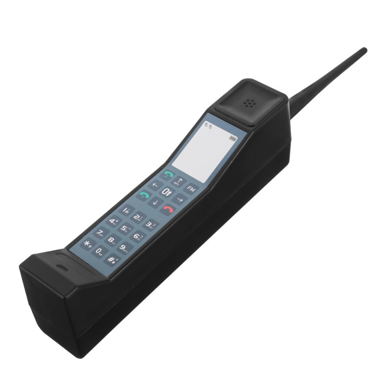 Retro Brick Mobile Phone Prop Vintage Decor for Themed Party Photography - Image 2