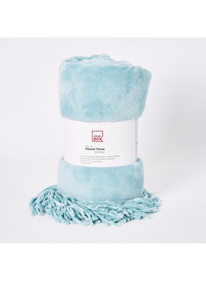 نيبمينينت بطانية خفيفة من مجموعة بيلا فلانيل أخضر 127 x 178سم - Image 1