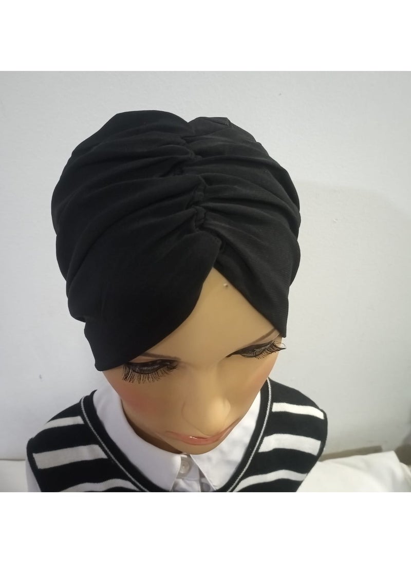 ELMASRYYN - Amera Black Turban - Image 1