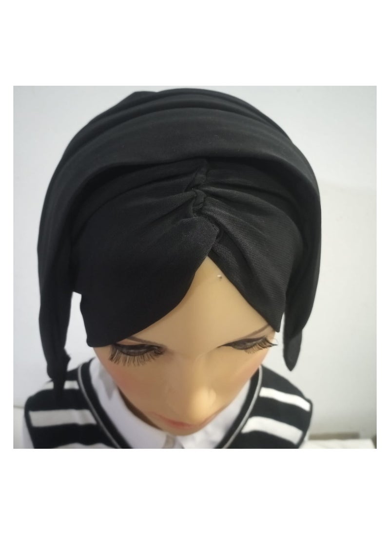 ELMASRYYN - Amera Black Turban - Image 1