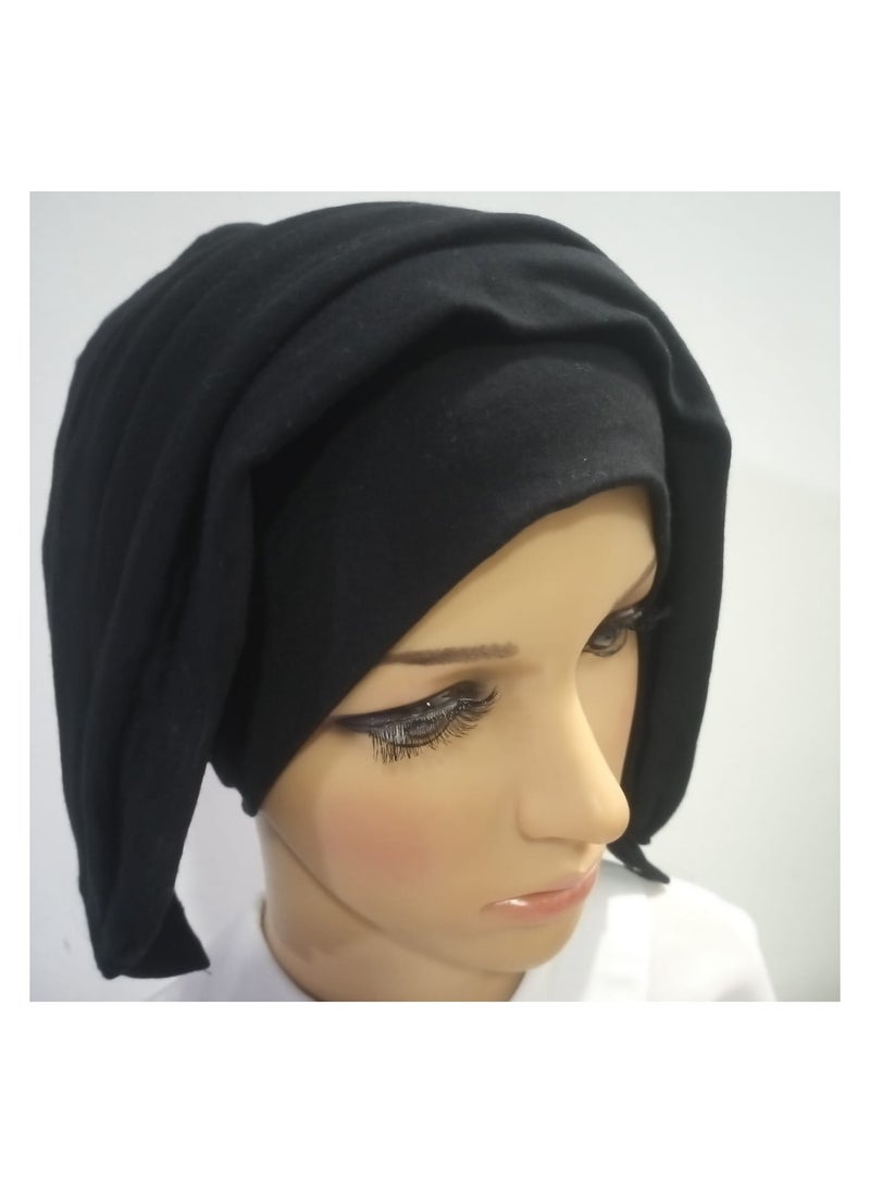 ELMASRYYN - Amera Black Turban - Image 1