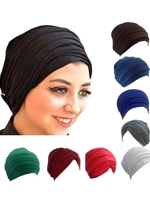 Amera Black Turban