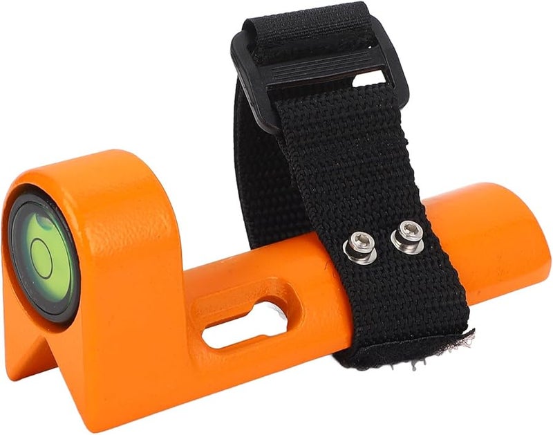 Professional Aluminum Alloy Adjustable Grade Rod Level with 7 8in Diameter Bubble Tower Ruler - Image 5