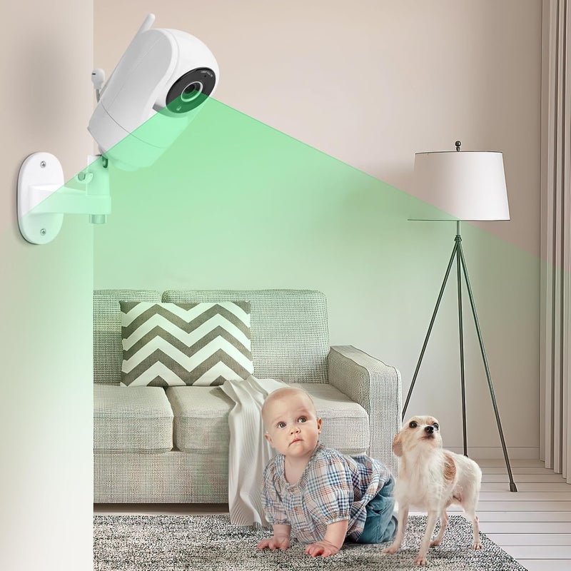 wochel Baby Monitor Wall Mount Compatible with VTech VM901VM924 VM928 Video Baby Monitor Adjustable Angle Baby Camera Mount with Easy Installation - Image 3