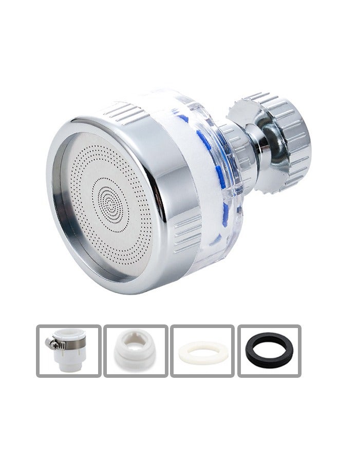 Pressurized faucet filter for anti-splash - Image 1