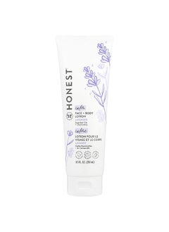 The Honest Company The Honest Company, Calm Face + Body Lotion, Lavender, 8.5 fl oz (250 ml)  - Image 1