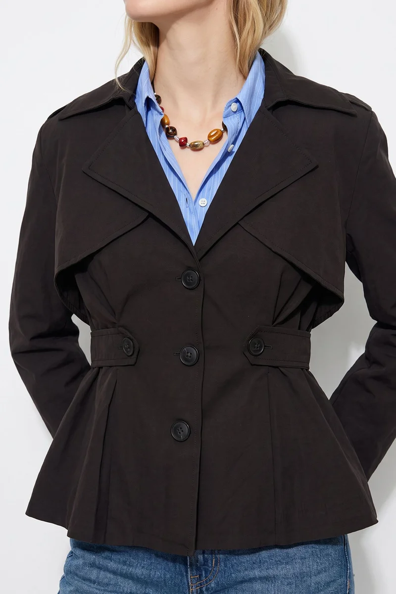 Bianco Lucci  LUCCI Women's Trench Coat for Women | Best Price UAE