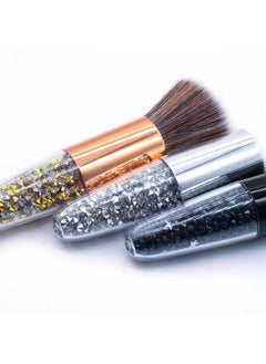 DANNEASY 3Pcs Nail Dust Brush Acrylic Brush Cleaner Nail Duster Large Powder Brush Makeup Blush Brush Nail Art Brushes Brush For Nails Nail Tools  - Image 5