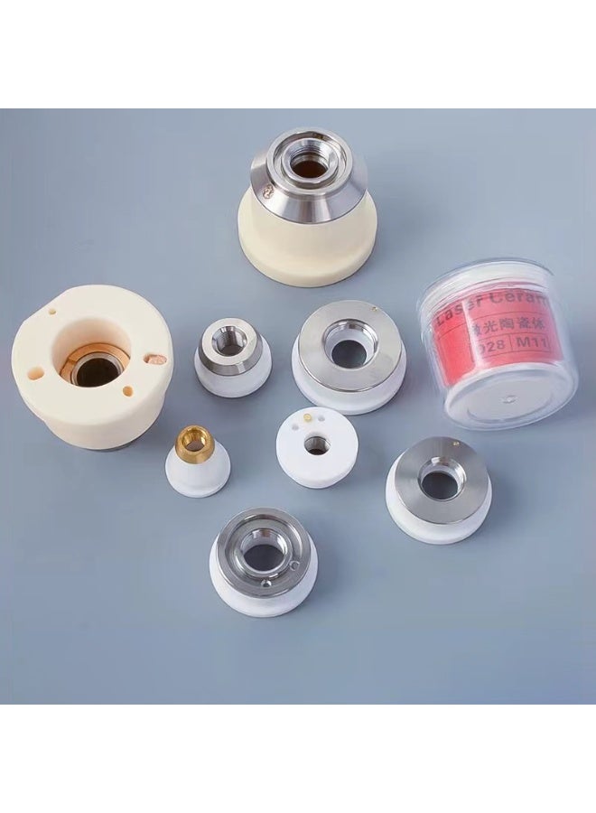 BOCI D41M11 Fiber Laser Head Ceramic Ring — Protects Against Metal Spatter and Carbon Buildup, Extends Head Service Life - Image 2