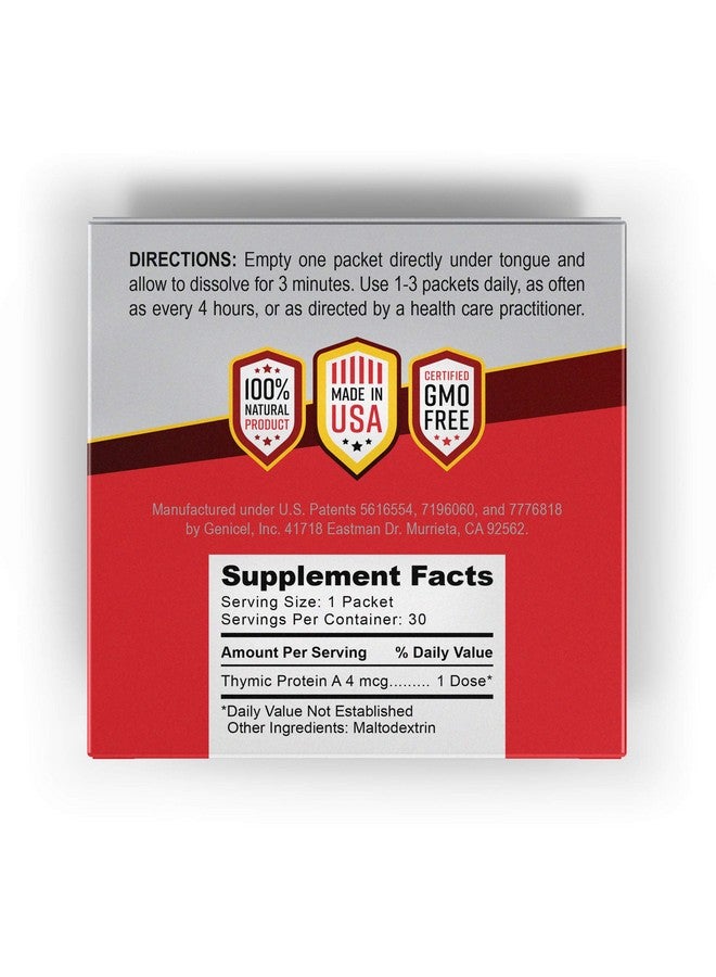 ProBoost ProBoost Thymic Protein A Powder Packets (4 McG TPA) - Immune System Support Supplement - All Natural, Non-GMO Formula - 30 Packets  - Image 2