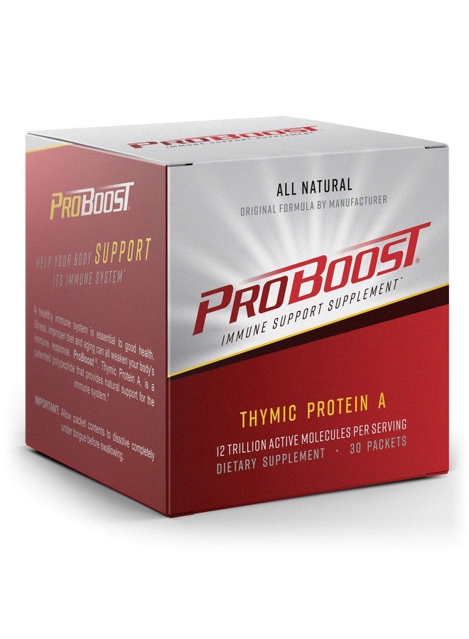 ProBoost ProBoost Thymic Protein A Powder Packets (4 McG TPA) - Immune System Support Supplement - All Natural, Non-GMO Formula - 30 Packets  - Image 1