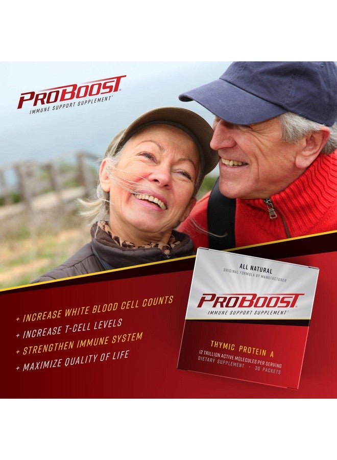 ProBoost ProBoost Thymic Protein A Powder Packets (4 McG TPA) - Immune System Support Supplement - All Natural, Non-GMO Formula - 30 Packets  - Image 4