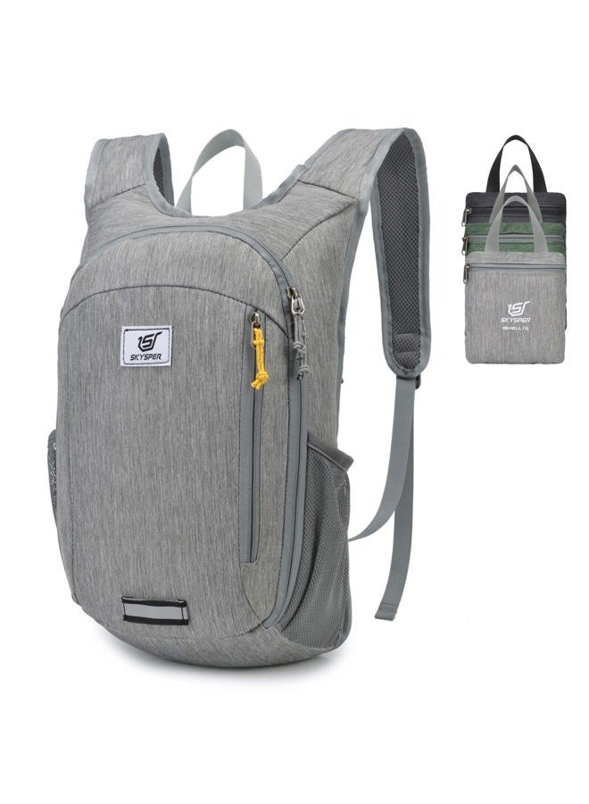 SKYSPER Foldable Backpack, 15 L, Ultralight Hiking Backpack, Small Backpack, Travel Backpack for Hiking, Travel, Cycling - Image 1