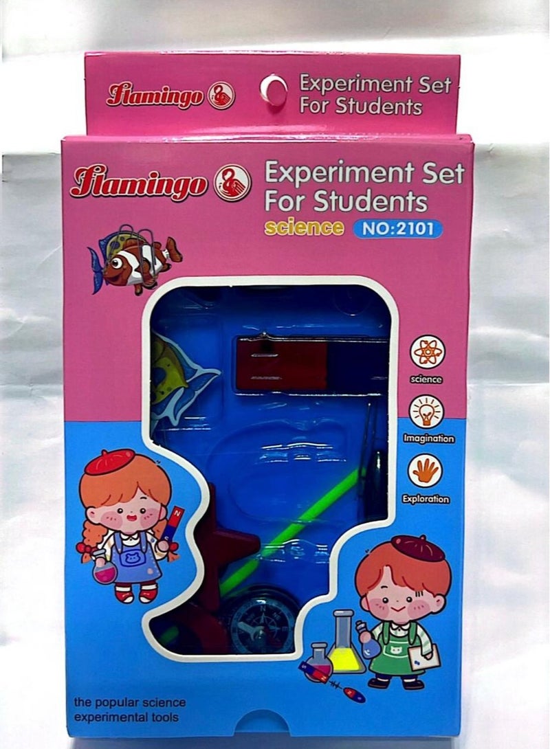 Flamingo Science Magnetism Experiment Kit for Education and Student Development Physics Magnets Set - Image 1