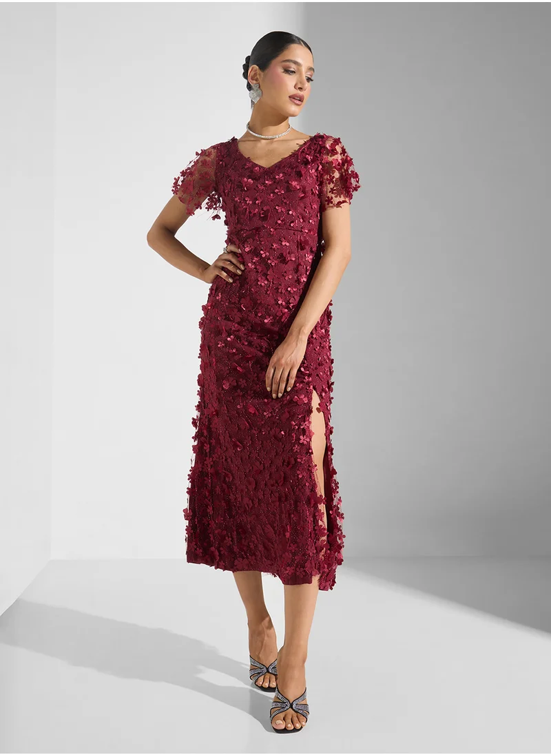 ايلا ليمتد اديشن 3D Florals Dress