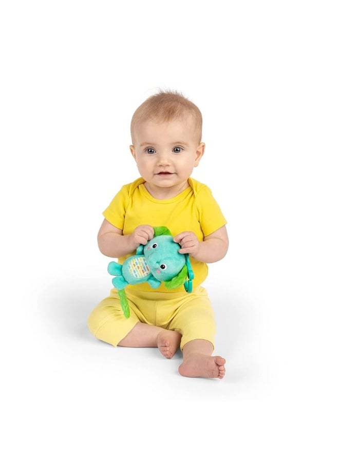 Bright Starts - Bright Starts Tug Tunes On-The-Go Toy for Stroller and Carriers - Elephant - Unisex, Newborn + - Image 1