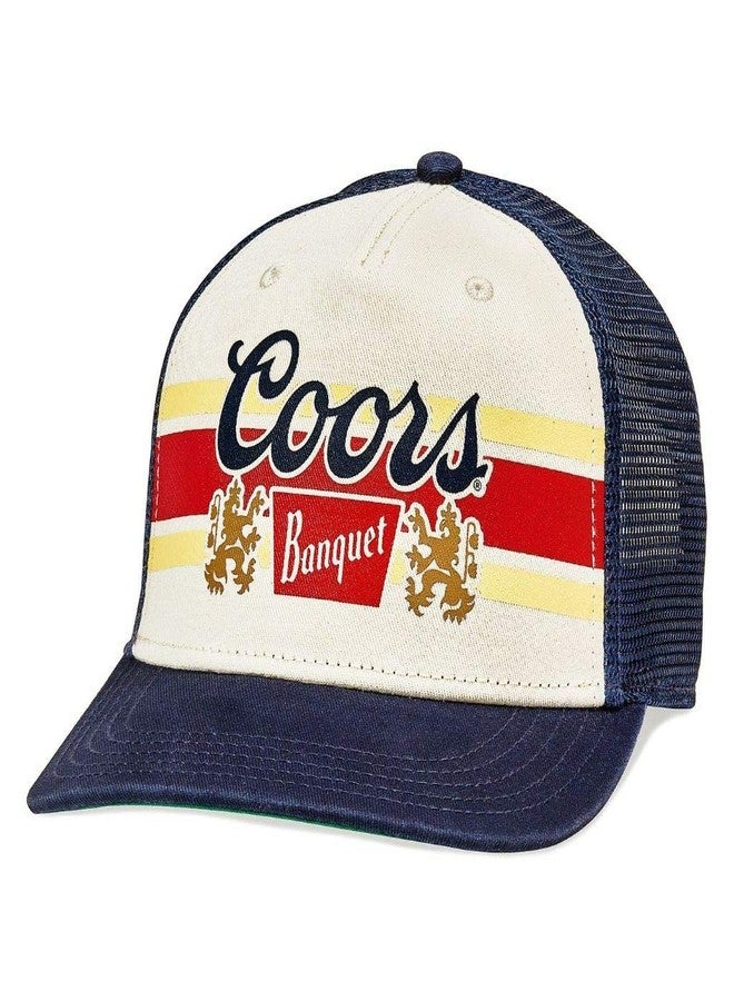 AMERICAN NEEDLE Sinclair Coors Beer Baseball Hat Adjustable Snapback Dad Hat (21001A-COORS-NAIV)